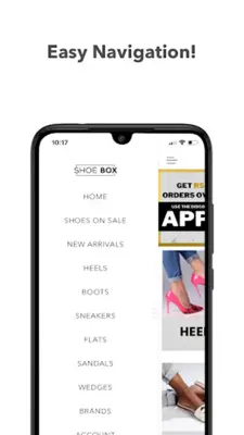 Shoe Box android App screenshot 1